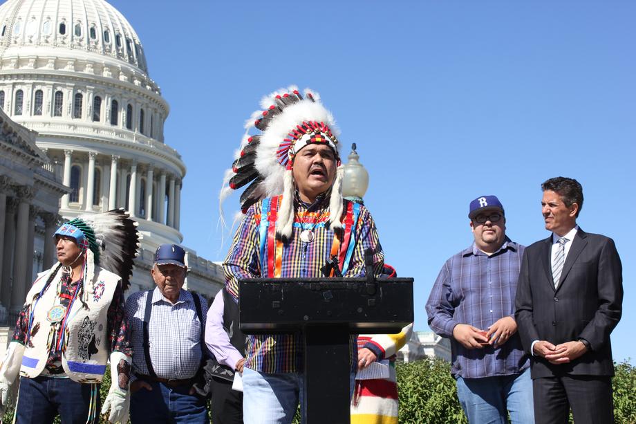 Chairman Brandon Sazue describes the Crow Creek Sioux Tribe as water protectors, defending the Missouri River from Standing Rock to the headwaters where grizzlies roam.  